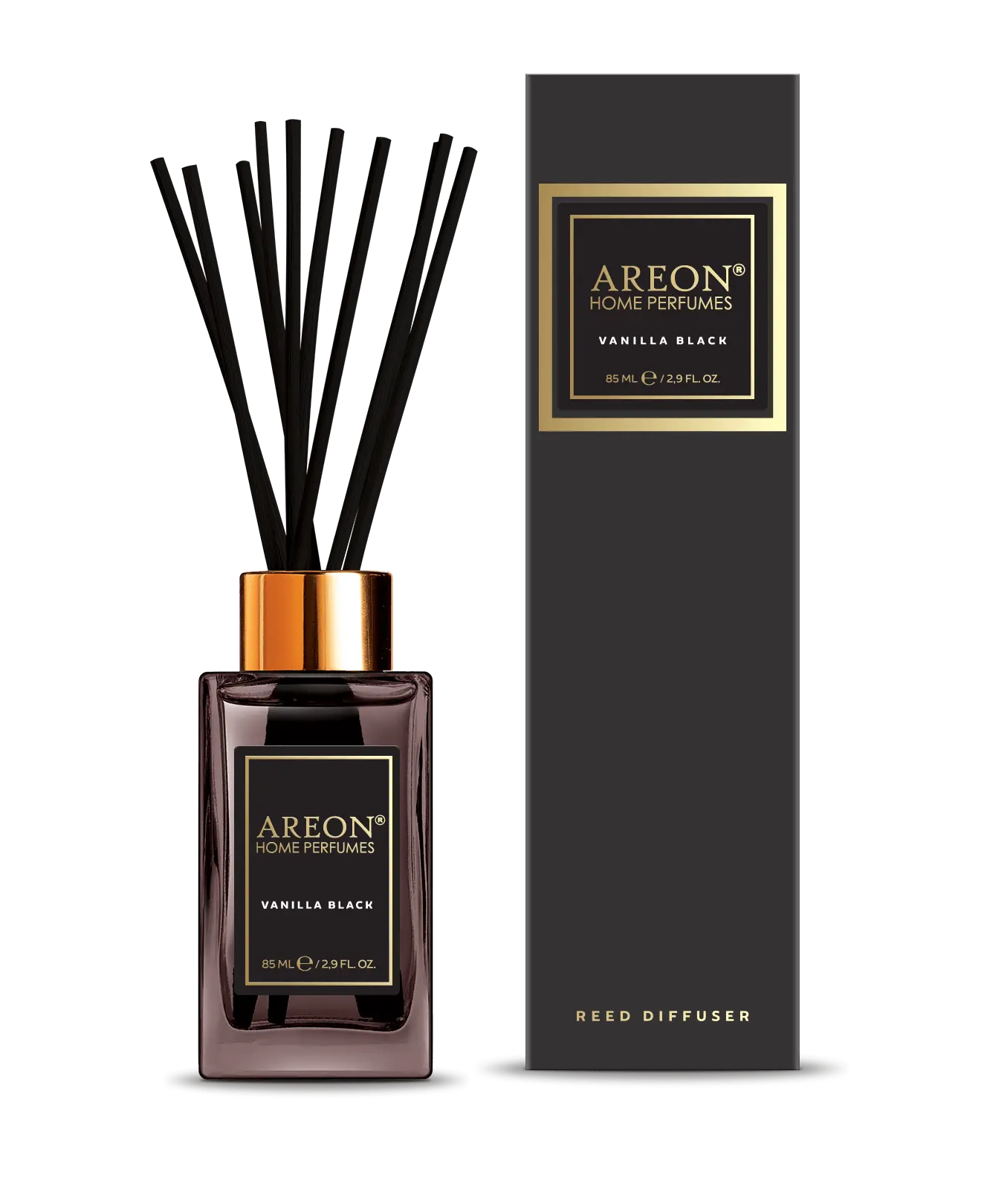 Areon Home Perfume Premium 85ml - Vanilla Black