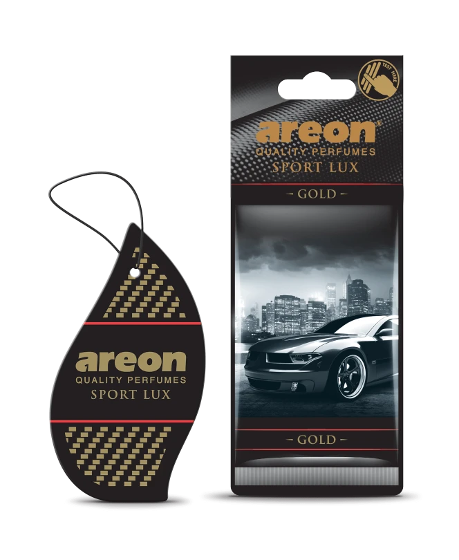 Areon Sport Lux (10 Pack) - Gold