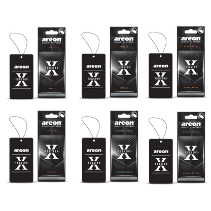 Areon X Version (6 Pack) - Mix of 6 Scents