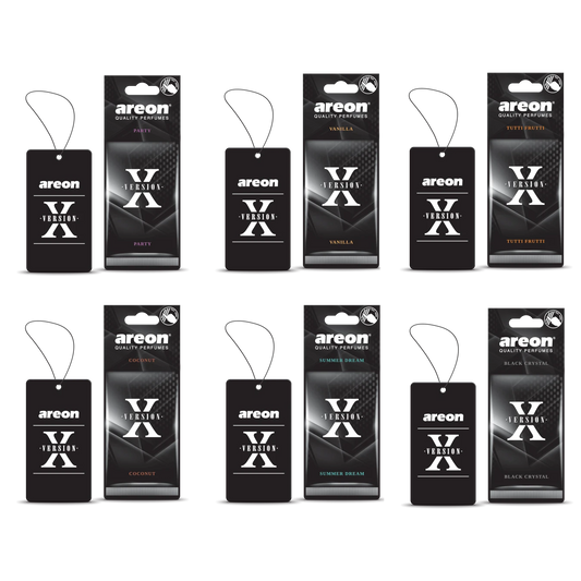 Areon X Version (6 Pack) - Mix of 6 Scents