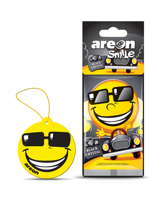 Areon Smile (10 Pack) - Black Crystal