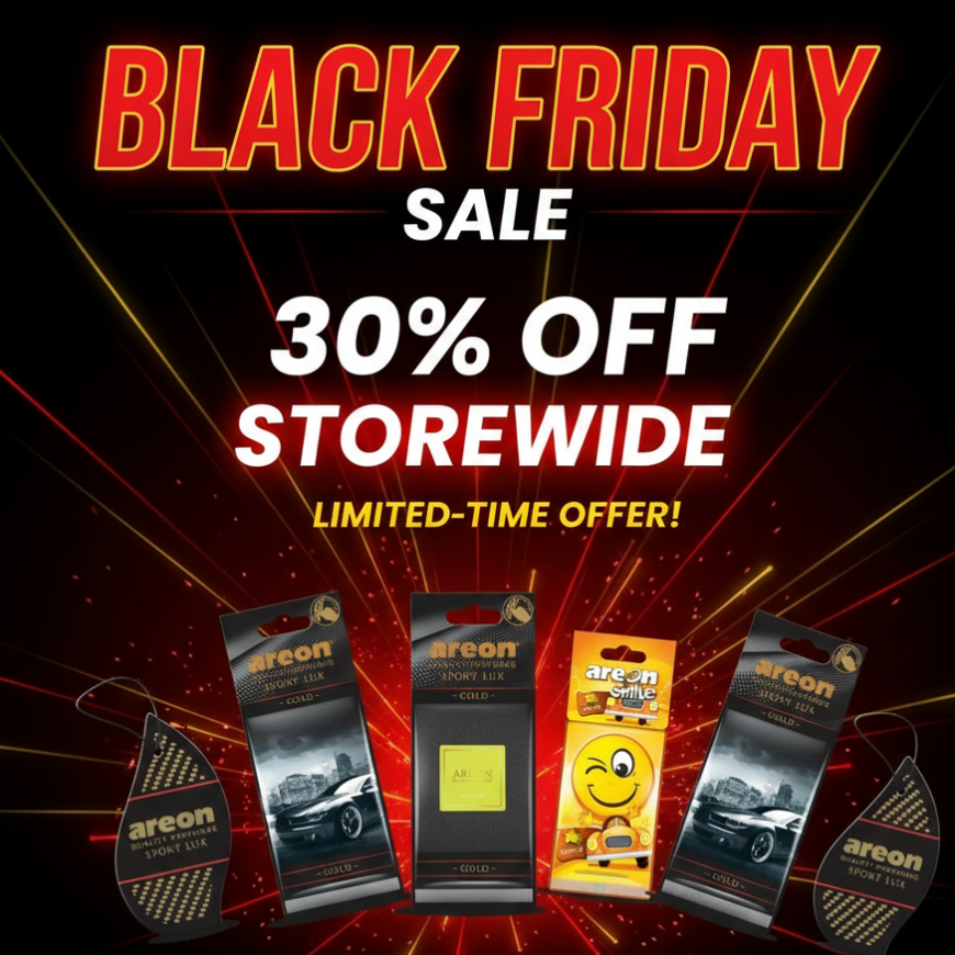 Use black friday sale 30% storewide . use areon product from the website